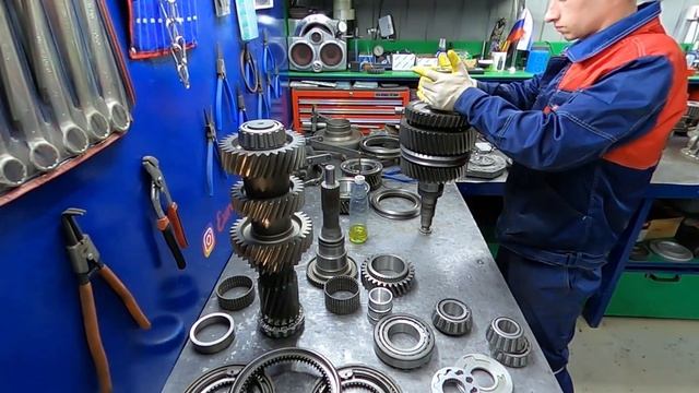 Ремонт коробки передач Mercedes Benz G240-16 смотреть онлайн