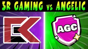 КРУТОЙ СКРИМ ИГРАЮТ РЕГИОНА АРАС - 3R GAMING vs ANGELIC #brawlstars