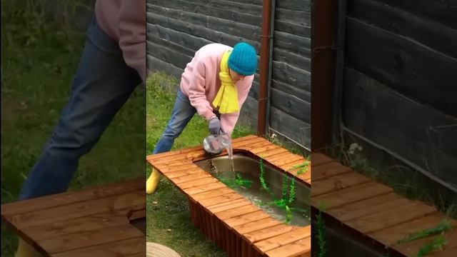 Необычное применение старой ванне