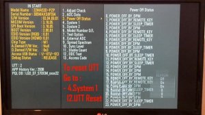 LG TV Display Total Usage Hours ( UTT ) and Hours Reset through Service Menu codes
