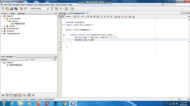Java the complete Reference (Chapter 30) Example (3) Demonstrating Pattern Matching Example 3 смотреть онлайн