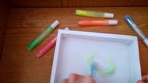 СЛАЙМ ИЗ ГЕЛЯ С БЛЁСТКАМИ???