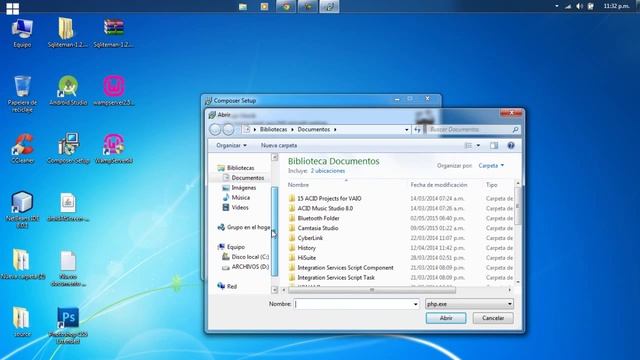 Android Studio Tutorial 1.44 - Android  php  mysql  - Instalacion de Laravel