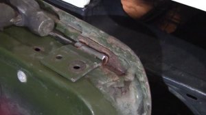 ремонт навесов дверей НИВА в домашних условиях