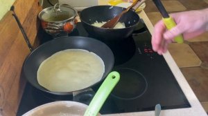 Налистники с потрохами  Вкусные нежные и воздушные блины с ливером