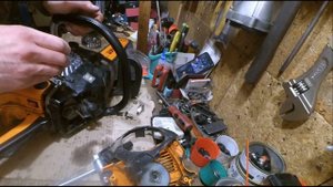 Бензопила Тайга - не запускается, стреляет, перебои в зажигании или видео прошлых времен