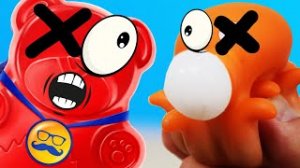 ОДНОГЛАЗЫЙ КАЛЬМАР _ ШОКОЛАДНЫЕ ЧИПСЫ И 6 АНТИСТРЕССОВ ДЛЯ МЕДВЕДЯ ВАЛЕРЫ