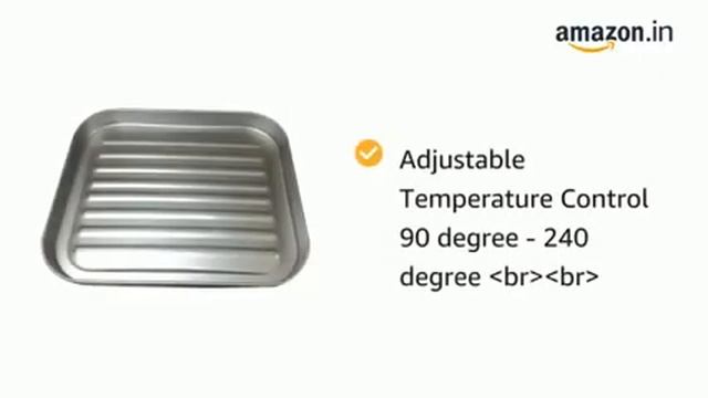 Borosil 10 Liters Oven Toaster Grill, Grey смотреть онлайн
