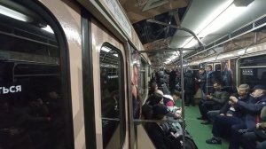 Калужско-Рижская линия. Поездка на именном поезде "Олег Табаков" от Новоясеневской до Медведково.