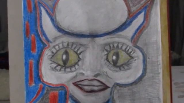 Арт искусство мой 3д рисунок карандашом . смотреть онлайн