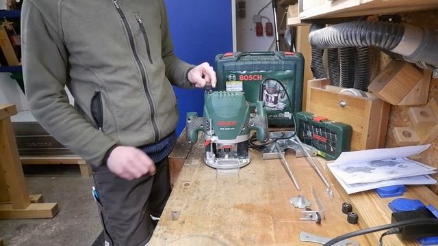 Die Bosch Oberfräse POF 1400 ACE Vorstellung.
