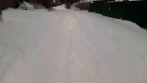 Снегоход Рыбинка оборудовал