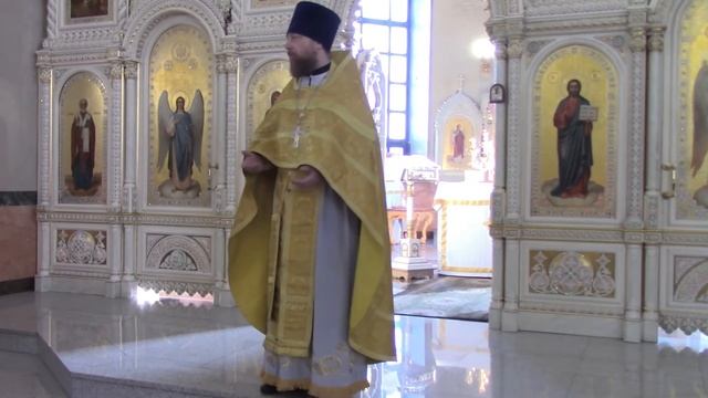 Неделя сыропустная. Проповедь по прочтении Евангелия смотреть онлайн