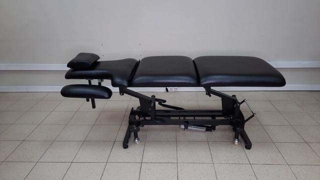 Кушетка массажная гидравлическая СН-289В черная смотреть онлайн