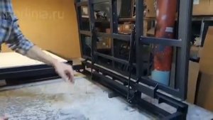 Люк под доску в деревянном полу стальной каркас с петлями и амортизаторами
