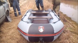Обзор Лодки ХАНТЕР 340. Обкатка под мотором Тохатсу 9.8. Hunter 340.