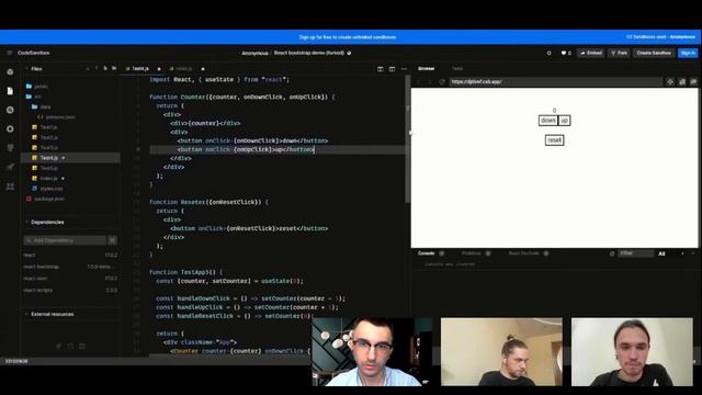 Mock-interview #2 с начинающим Фронтенд разработчиком Георгием - JavaScript, React