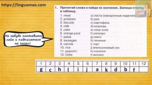 Spotlight 3 класс Сборник упражнений страница 41 номер 1 ГДЗ решебник