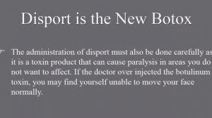 Watch This Before You Get BOTOX! - Disport is the New BOTOX