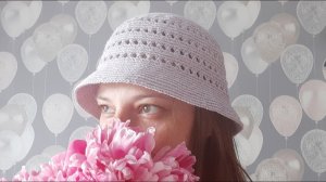 ВЯЗАНАЯ ЛЕТНЯЯ ПАНАМА КРЮЧКОМ