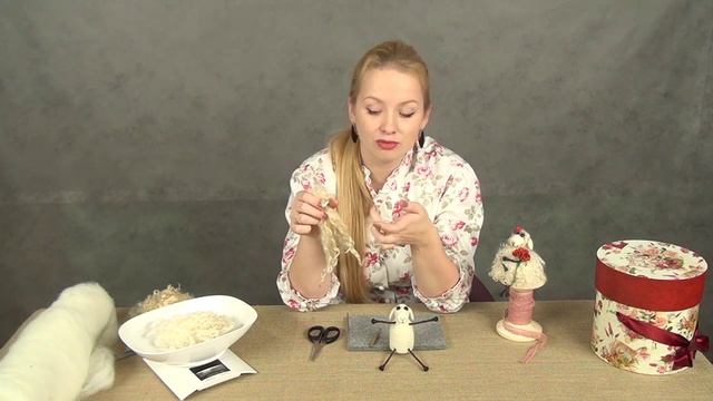 Как подготовить кудри для кукол и игрушек. Волосы из флиса. смотреть онлайн
