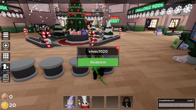 ALL NEW *CHRISTMAS* CODES! Roblox Tower Heroes смотреть онлайн