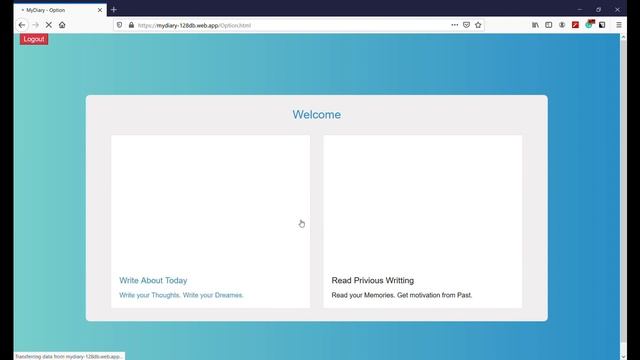 My E-Diary | Using HTML CSS JavaScript (JS) Firebase смотреть онлайн