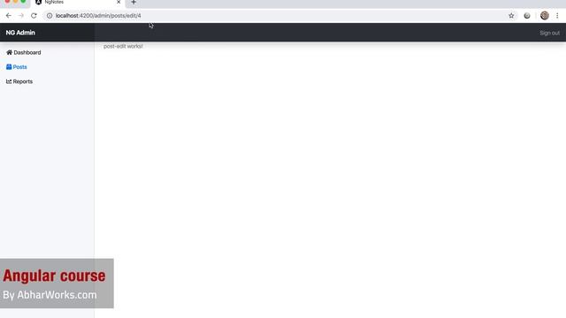 Posts CRUD operations get post by id and ActivatedRoute - Build Applications with Angular смотреть онлайн