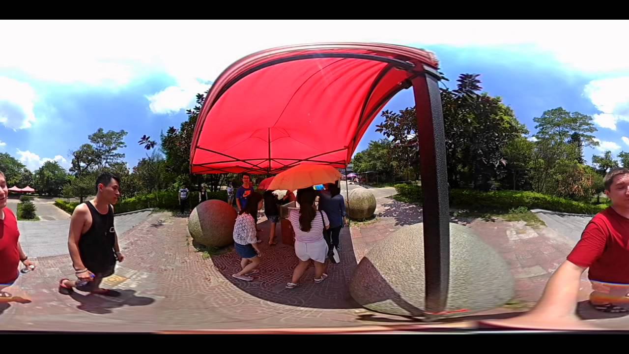 Andoer 360 Dual-lens Panoramic Camera test. VR 360