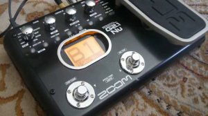 Zoom G2.1nu effects pedal: Weird sounds demo