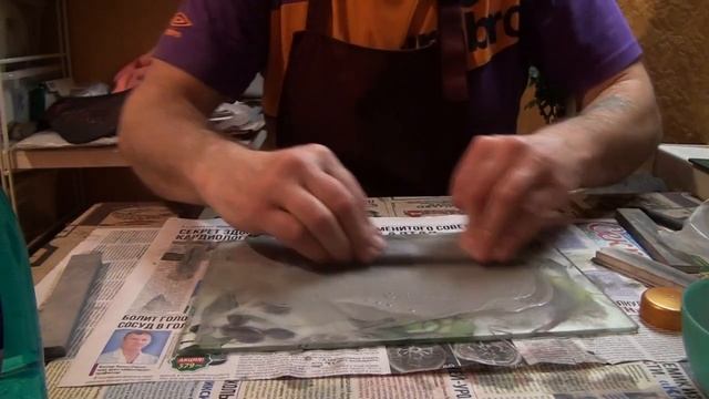 Выравнивание камней из КК переведённых для работы с маслом смотреть онлайн