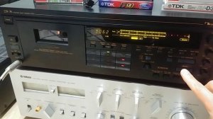 Nakamichi CR-7A, recording on TDK D(40 years old cassette tape)