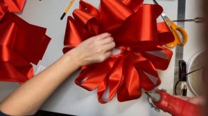 Макушка бант на елку