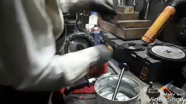 Ремонт лебёдки. TOYOTA.