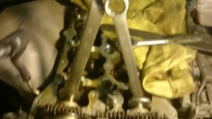 Замена цепи грм классическим способом,замена стоек стабилизатора.Ssang Yong Actyon New...