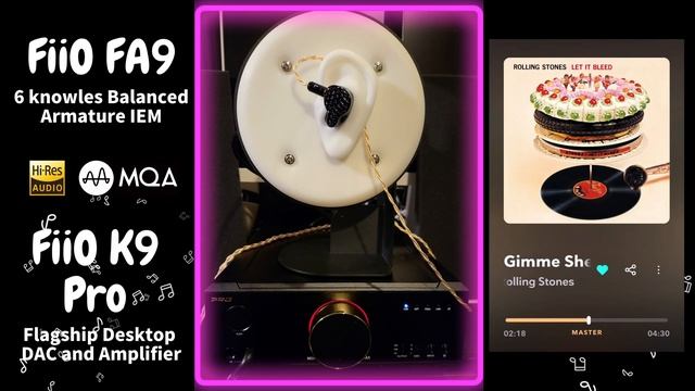 【Sound Demo】FiiO FA9 & FiiO K9 Pro ESS ♪"Gimme Shelter"_The Rolling Stones смотреть онлайн
