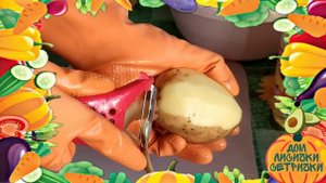 Выпуск 1. Полезная и вредная еда. Домашняя жареная картошка и летний салат. Готовим с детьми