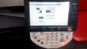 Как напечатать тестовую страницу через сервисное меню konica minolta c203/c220