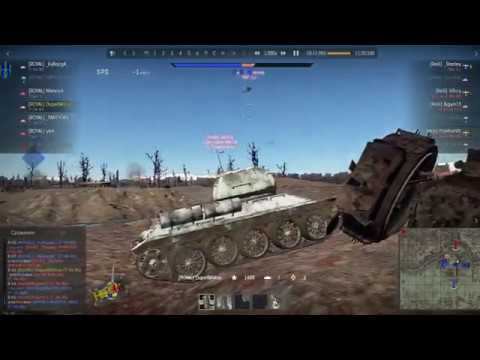 Сбитие самолетов из Т-34-85 Турнир 7х7 ROYAL-ReVi