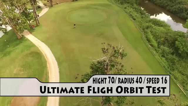 Orbit of Ultimate Flight App and Phantom 3 ORBIT Test / 30 M and 40 Meter смотреть онлайн