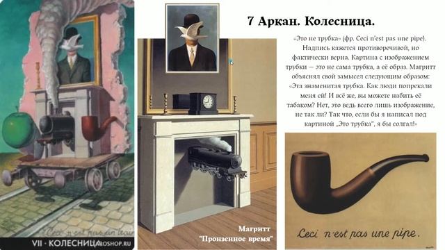 Сюрреалистическое Таро 01 - Влюбленные, Колесница, Колесо Фортуны, Луна