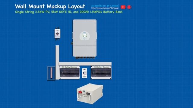How To Build a 48V 5kW (Deye) Hybrid On/Off-Grid Solar Power System - Complete Pro Level Tutorial