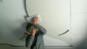 Figurali potolok qilish ,Потолок с необычной фигуры, Как сделать потолок из гипсокартона , lepkali.