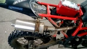 Стоковый выхлоп Irbis ttr 125