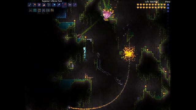 Terraria: Plantera vs. Inferno Fork смотреть онлайн