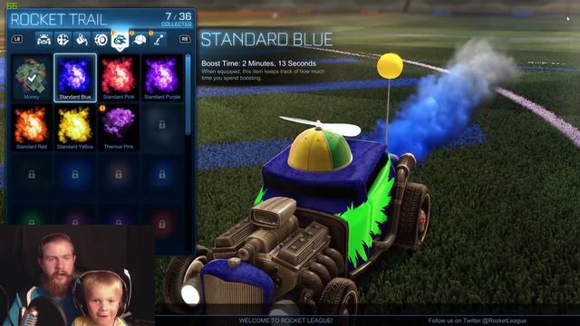 My 4 Year Old Son Plays Rocket League смотреть онлайн