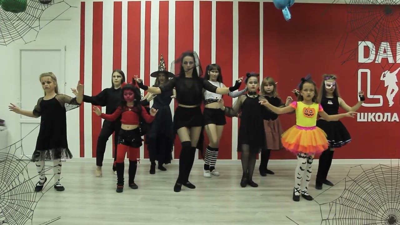 Танец Кукол на Halloween party. Восточные танцы для детей в Белгороде.