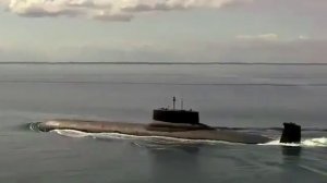 АПЛ Дмитрий Донской первый раз заходит в Балтику