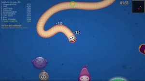 Червячная зона скользкая змея игра онлайн жанра IO