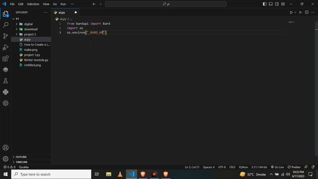 Create Your Own AI Chatbot with 5 Lines of Python Code
